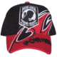 Fox Outdoor Embroidered Military Ball Cap, POW / MIA Shark Fin / Black with Red, 78-4441
