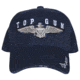 Fox Outdoor Embroidered Military Ball Cap, Top Gun HD Division / Navy, 78-4421