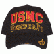 Fox Outdoor Embroidered Military Ball Cap, USMC High Definition Branch / Black, 78-517