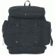 Fox Outdoor European Rucksack 15inx15inx6in, Black 099598420604