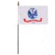 Fox Outdoor Flags On Stick, Army - 4in X 6in, 84-63