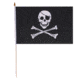 Fox Outdoor Flags On Stick, Jolly Roger - 12in X 18in, 84-67