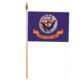 Fox Outdoor Flags On Stick, Navy - 4in X 6in, 84-635