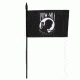 Fox Outdoor Flags On Stick, POW/MIA - 4in X 6in, 84-69