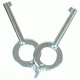 Fox Outdoor Handcuff Keys, Chrome 099598043605