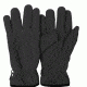 Fox Outdoor Insulated Military Style Fleece Gloves, Black, Large, 79-33 L