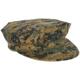 Fox Outdoor Marine Cap, Digital Woodland w/Emblem, Medium, 74-142 M