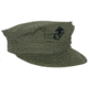 Fox Outdoor Marine Cap, Olive Drab w/Emblem, Small, 74-105 S