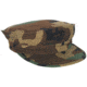 Fox Outdoor Marine Cap, Woodland Camo w/Emblem, Extra Small, 74-145 XS
