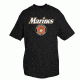 Fox Outdoor Marines One-Sided Imprinted T-Shirt, Marines Logo / Black, Small, 63-957 S