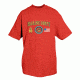 Fox Outdoor Marines One-Sided Imprinted T-Shirt, USMC Logos / Red, Large, 64-41 L