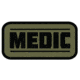 Fox Outdoor Medical and Morale Patches, Medic - Olive Drab, 84P-030