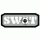 Fox Outdoor Medical and Morale Patches, Swat - White/Grey, 84P-481
