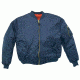 Fox Outdoor Mens MA-1 Flight Jacket, Navy, S 099598016142