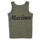 Fox Outdoor Military Branch Imprinted Tank Top, Marines - Olive Drab, 3XL, 64-691 XXXL