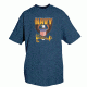 Fox Outdoor Navy One-Sided Imprinted T-Shirt, US Navy / Navy, Large, 64-433 L