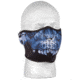 Fox Outdoor Neoprene Thermal Half Mask, Midnight Skull 72-6612
