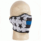 Fox Outdoor Neoprene Thermal Half Mask - Police Thin Blue Line 72-64822