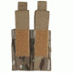 Fox Outdoor Pistol Quick Deploy Dual Mag Pouch, Multicam, 57-559