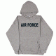Fox Outdoor Pullover Hoodie Sweatshirt, Air Force - Heather Grey, Large, 64-871 L