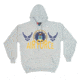 Fox Outdoor Pullover Hoodie Sweatshirt, Air Force Seal - Grey, Large, 64-8715 L