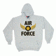 Fox Outdoor Pullover Hoodie Sweatshirt, Air Force Wings - Grey, Large, 64-8717 L