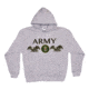 Fox Outdoor Pullover Hoodie Sweatshirt, Army Seal - Grey, Large, 64-8452 L