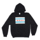 Fox Outdoor Pullover Hoodie Sweatshirt, Chicago Flag - Black, Small, 64-8501 S
