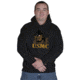 Fox Outdoor Pullover Hoodie Sweatshirt, Marines Bulldog - Black, 2XL, 64-8518 XXL