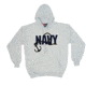 Fox Outdoor Pullover Hoodie Sweatshirt, Navy Anchor- Grey, Large, 64-8617 L
