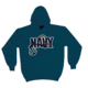 Fox Outdoor Pullover Hoodie Sweatshirt, Navy Anchor- Navy, Large, 64-8619 L