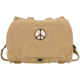 Fox Outdoor Retro Hungarian Shoulder Bag, Khaki, Peace Sign 099598430986
