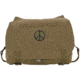 Fox Outdoor Retro Hungarian Shoulder Bag, Olive Drab, Peace Sign 099598430948