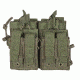 Fox Outdoor Tactical Quad Stack, Olive Drab, 57-430