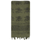 Fox Outdoor Tactical Shemagh, Skulls - Olive Drab 099598791209