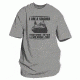 Fox Outdoor Themed One-Sided Imprinted T-Shirts, I Am a Soldier / Grey, Large, 63-464 L