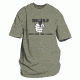 Fox Outdoor Themed One-Sided Imprinted T-Shirts, Smile For The Flash / Olive Drab, Large, 63-471 L