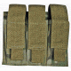 Fox Outdoor Triple Pistol Mag Pouch, Multicam 099598575533