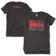 Fox Outdoor Two-Sided Imprinted T-Shirt, Red Lives Matter / Black, Large 63-4803 L