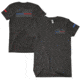 Fox Outdoor Two-Sided Imprinted T-Shirt, USA Flag/Thin Blue &amp; Red Line / Black, Large 63-4835 L
