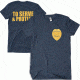 Fox Outdoor Two-Sided Imprinted T-Shirt, Serve &amp; Protect / Navy, Large, 63-623 L