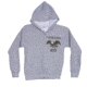 Fox Outdoor Zip Front Hooded Sweatshirt, Army Eagle - Grey, Large, 64-8450 L