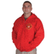 Fox Outdoor Zip Front Hooded Sweatshirt, Marines Logo - Red, Small, 64-855 S