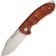 Fox Ravn Linerlock Folding Knife,3.5in,N690Co Steel,Clip Point,Cocobolo Wood Handle FOX514
