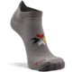 Fox River Canyon Ultra-Lightweight Ankle Running Sock, Grey, Extra Large, 173753