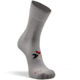 Fox River Canyon Ultra-Lightweight Crew Running Sock, White/Grey, Small, 162949