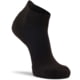 Fox River Her Diabetic Lightweight Quarter Crew Sock - Women's, 2 per Pack, Black, Medium, 184849
