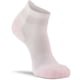 Fox River Her Diabetic Lightweight Quarter Crew Sock - Women's, 2 per Pack, White/Pink, Medium, 126589