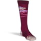 Fox River Monkey Ski, Monkey Do Lightweight Over-the-Calf Ski and Snowboard Sock - Kid's, Berry, Small, 136991