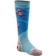 Fox River Monkey'n Around Medium Weight Over-the-Calf Ski and Snowboard Sock - Kid's, Blue, Small, 183386